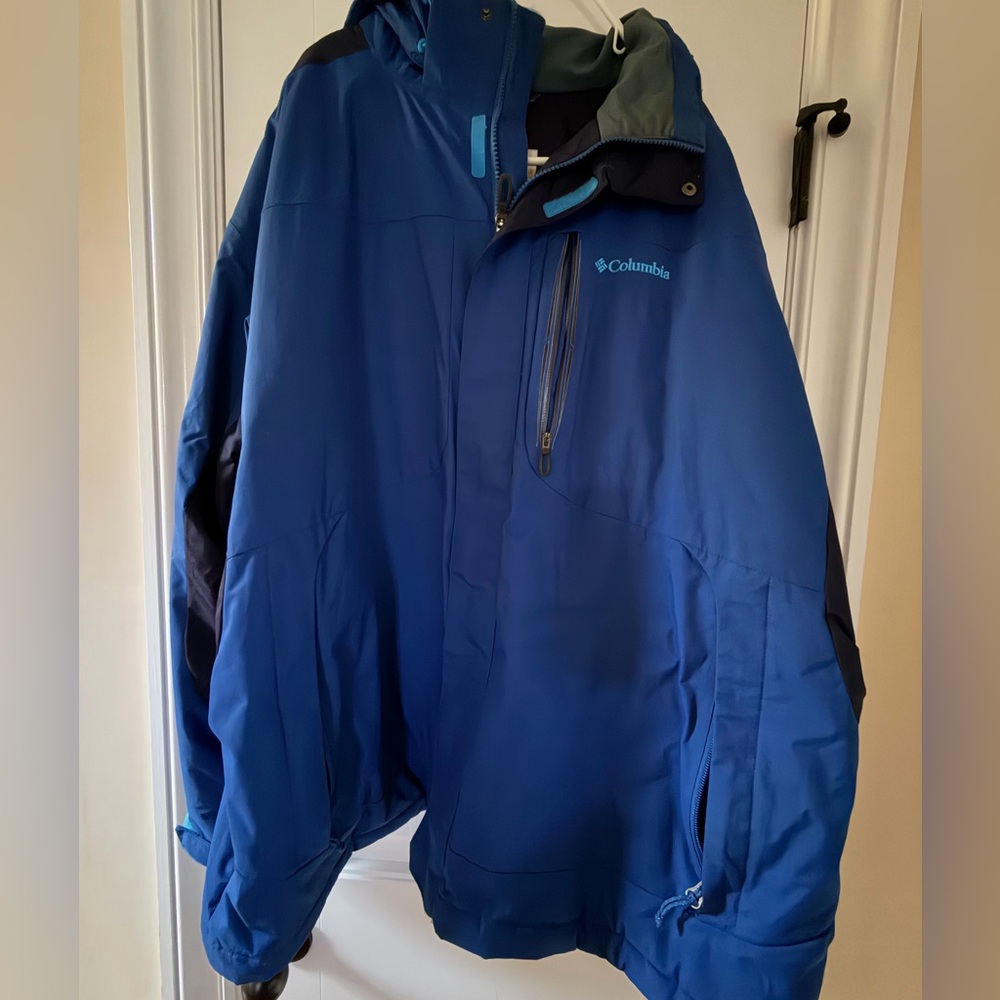 Columbia Men's Deep Blue Ski Jacket